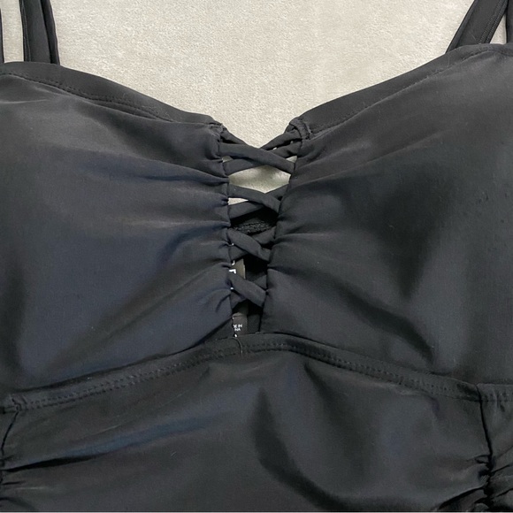 Torrid Lattice Front One Piece Swimsuit - Picture 3 of 11